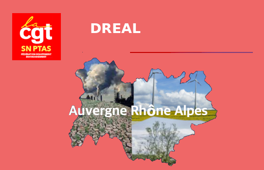 CGT DREAL Auvergne-Rhône-Alpes