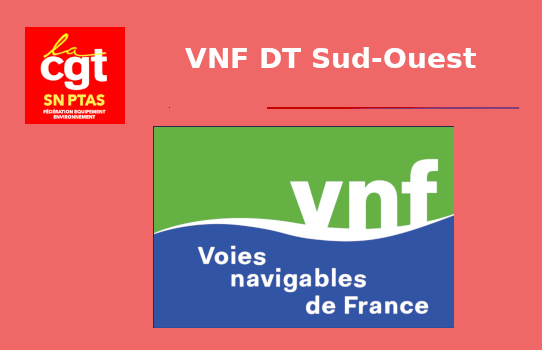 CGT VNF DT Sud-Ouest